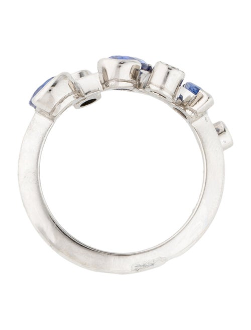Cartier Platinum Sapphire & Diamond Meli Melo Ring