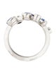 Cartier Platinum Sapphire & Diamond Meli Melo Ring