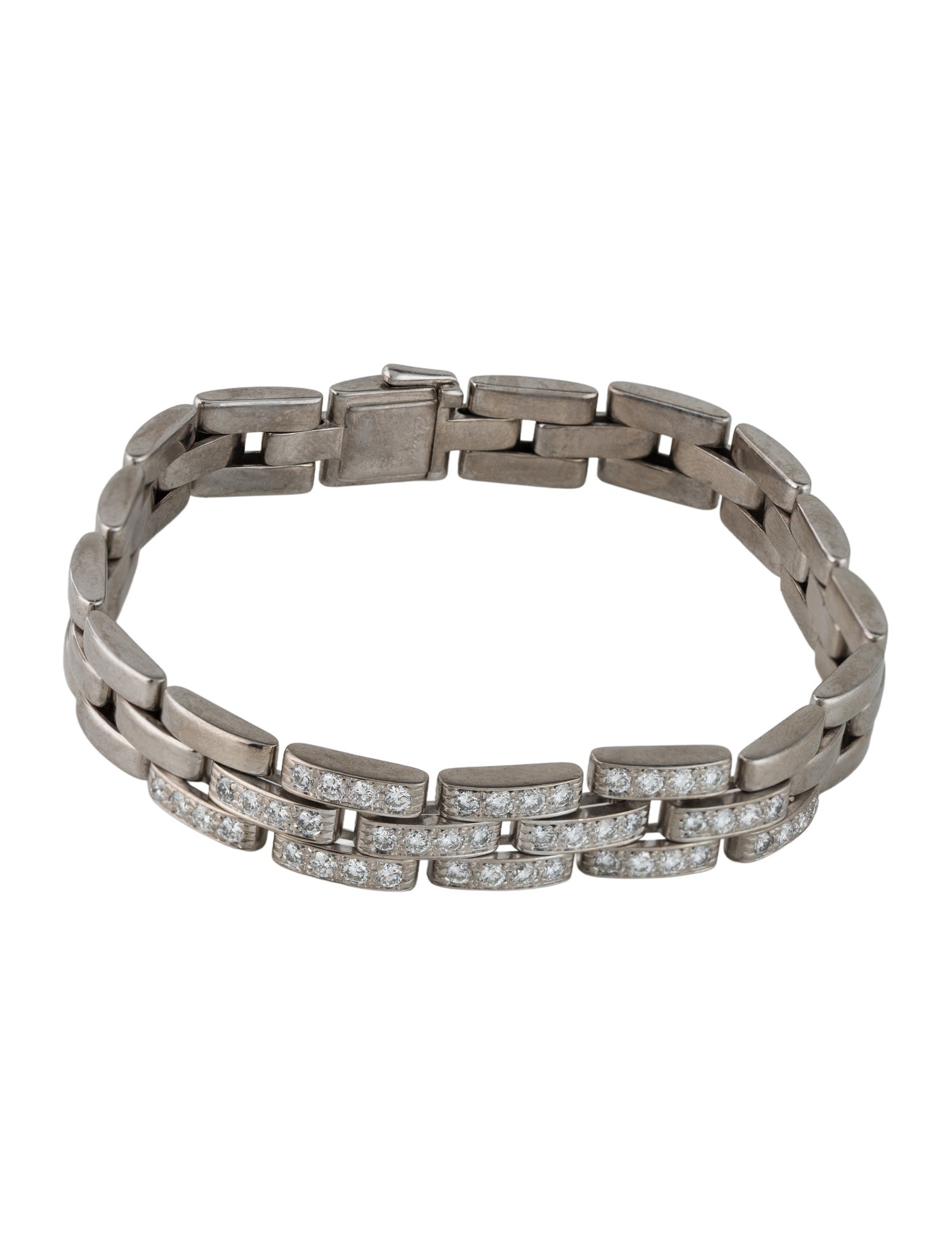 Cartier Vintage Diamond Maillon Panthére Bracelet