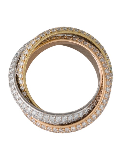 Cartier Trinity Ring, Paved
