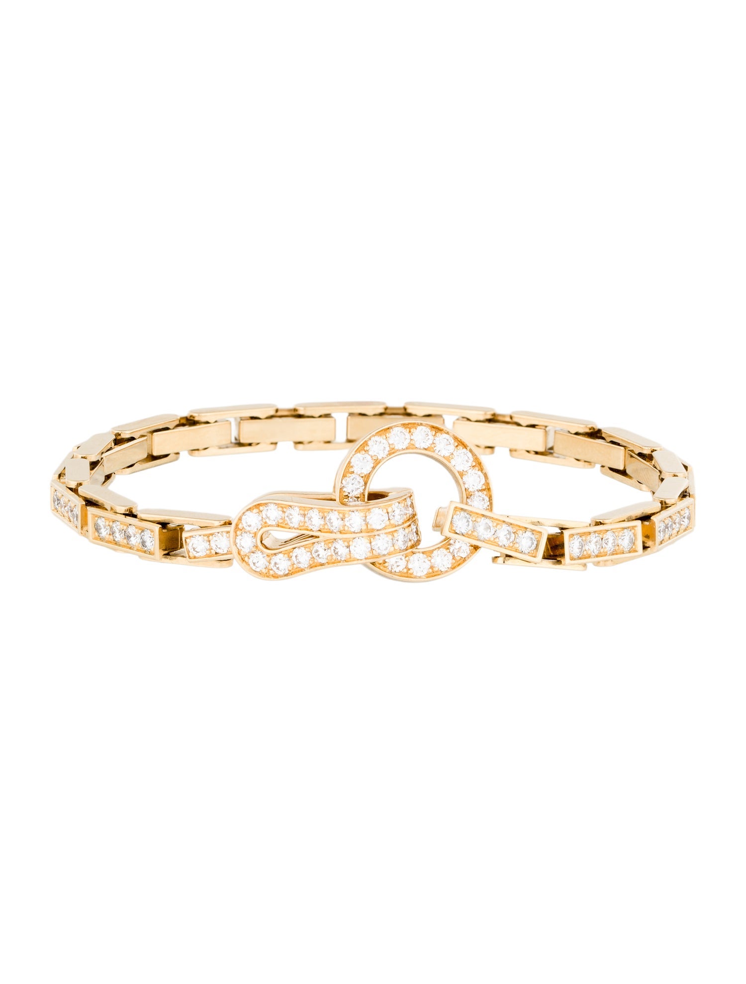 Cartier Vintage Diamond Agrafe Bracelet