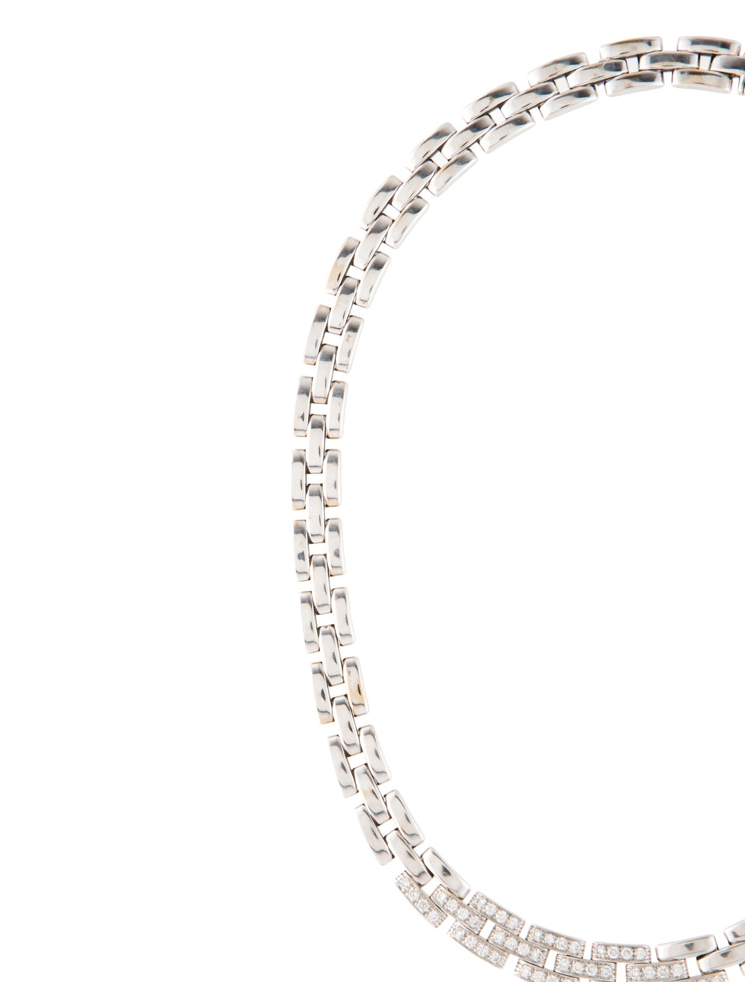 Cartier Vintage Maillon de Panthere Collar Necklace