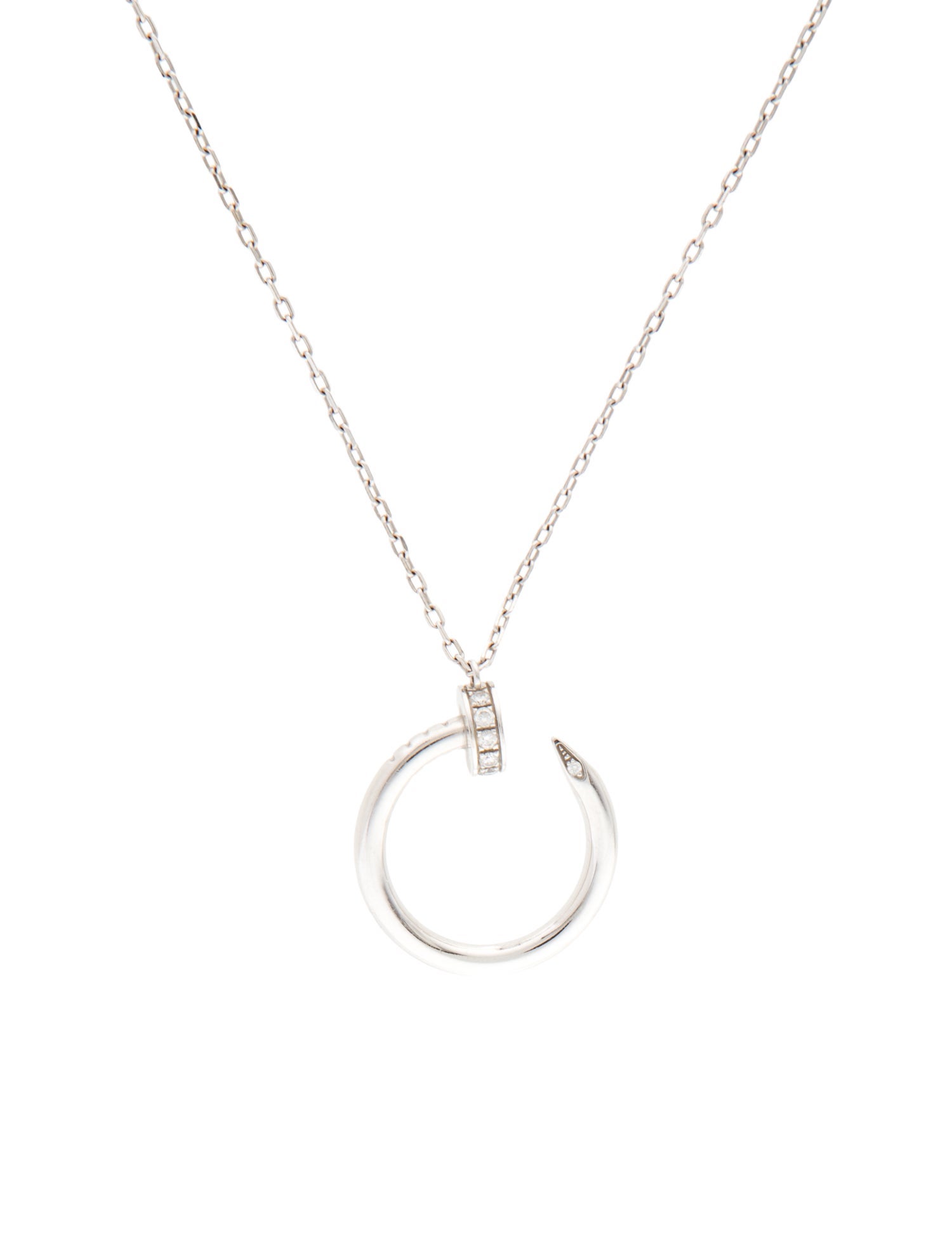 Cartier Juste un Clou Pendant Necklace, Diamonds