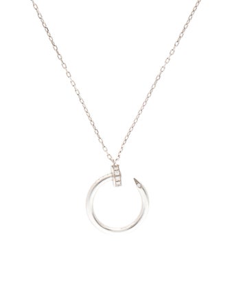 Cartier Juste un Clou Pendant Necklace, Diamonds
