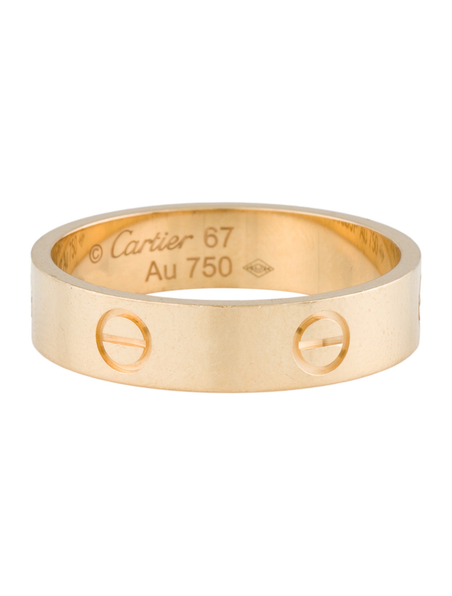 Cartier LOVE Ring, Classic Model