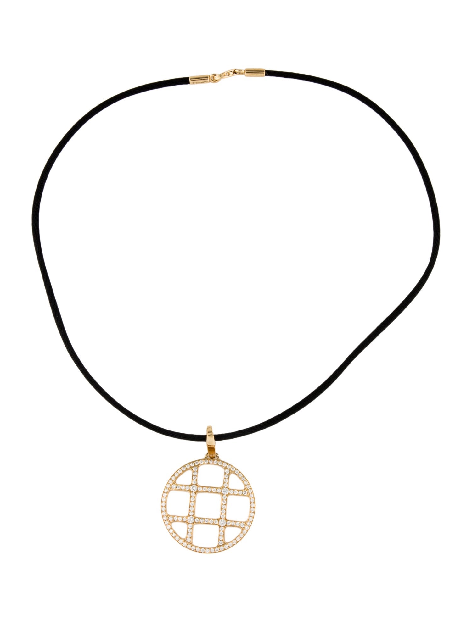 Cartier Diamond Pasha Pendant Necklace