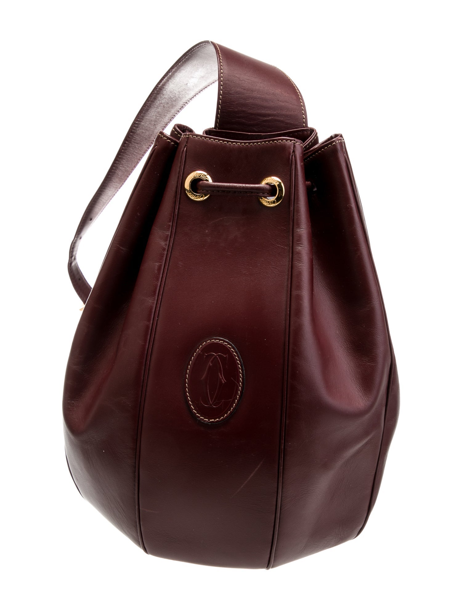 Must de Cartier Leather Backpack