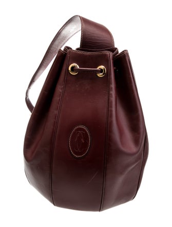 Must de Cartier Leather Backpack