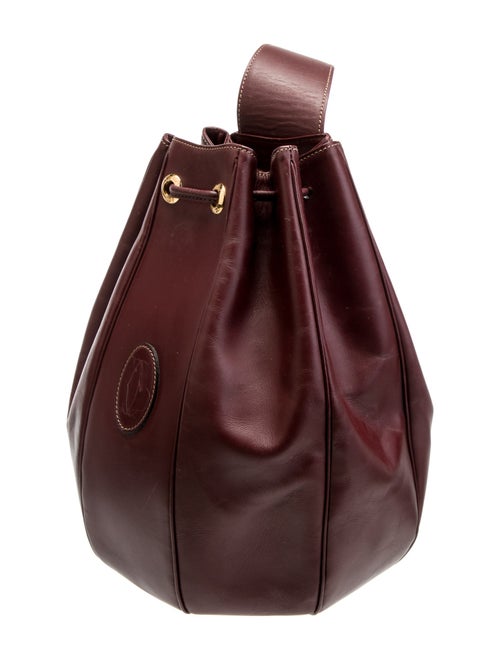 Must de Cartier Leather Backpack
