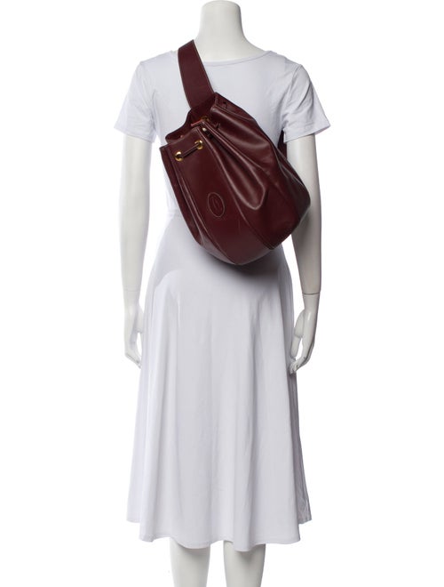 Must de Cartier Leather Backpack