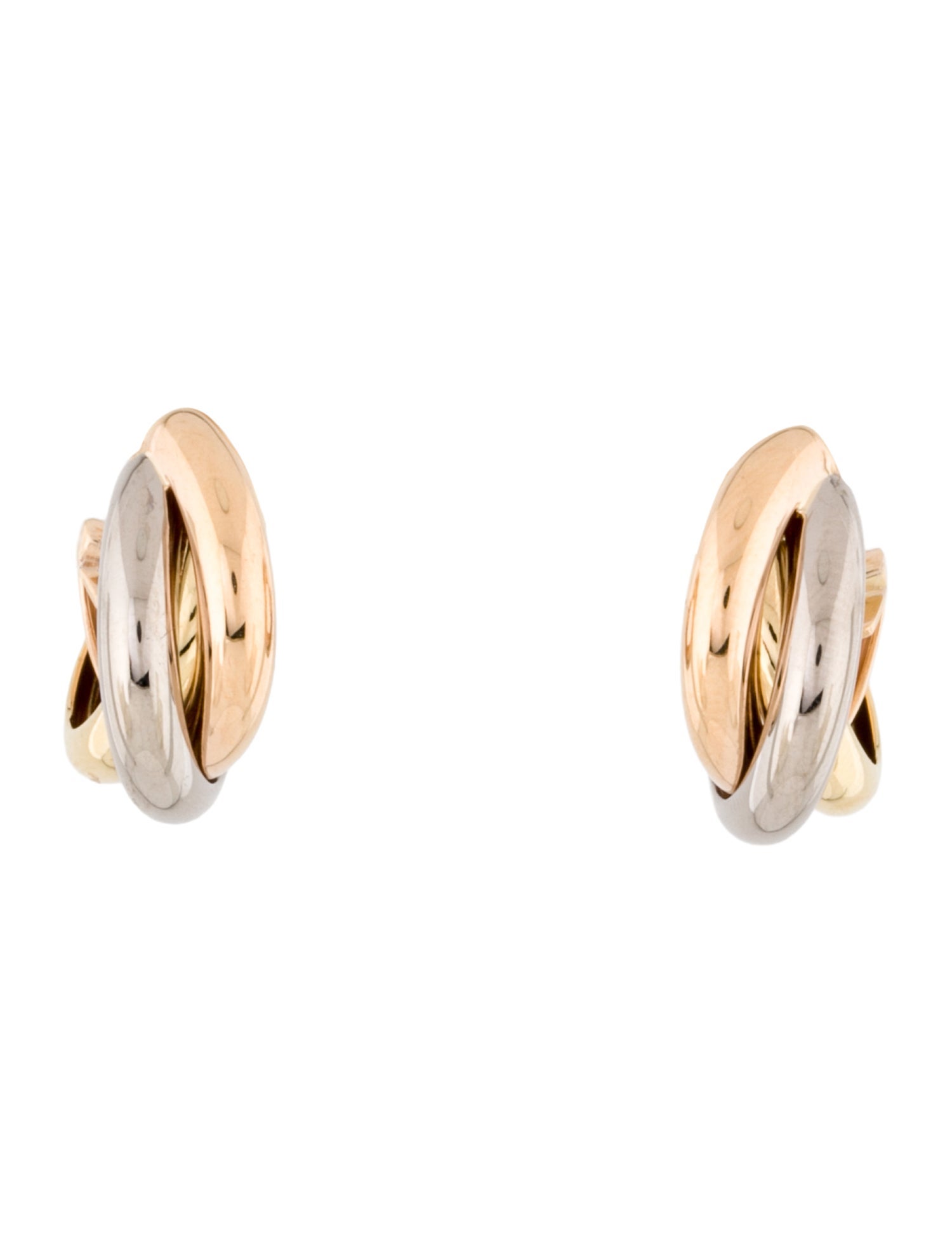 Cartier Trinity Earrings, Classic Model