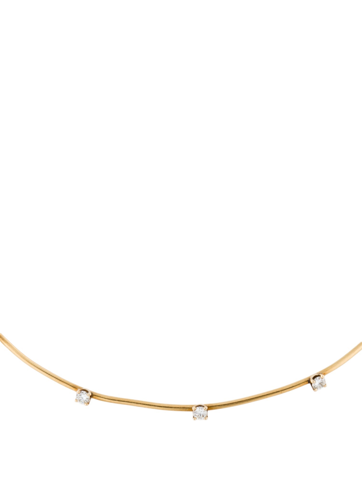 Cartier Vintage Diamond Wire Necklace