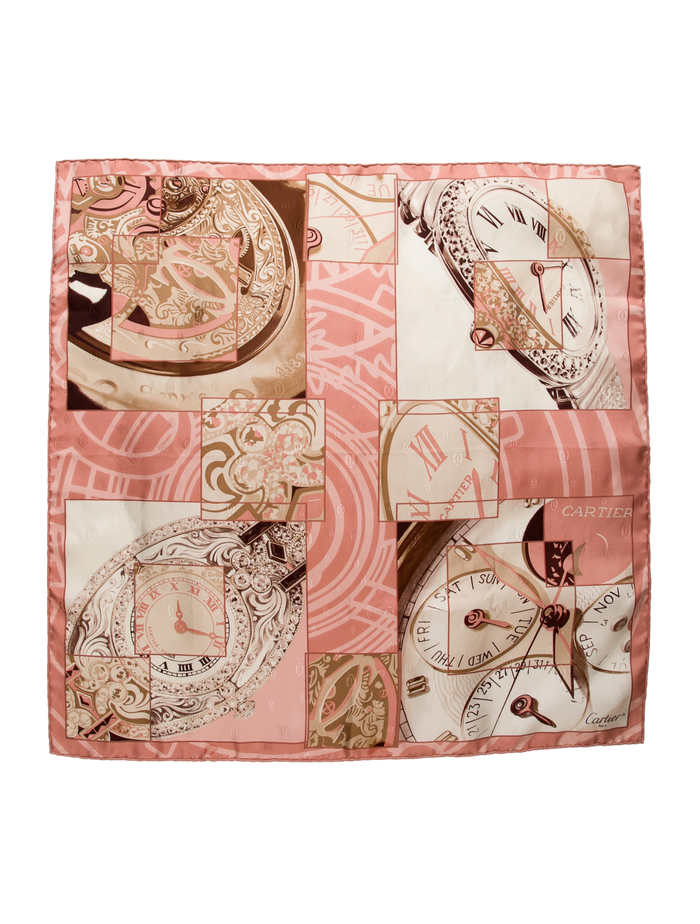 Cartier Silk Printed Scarf