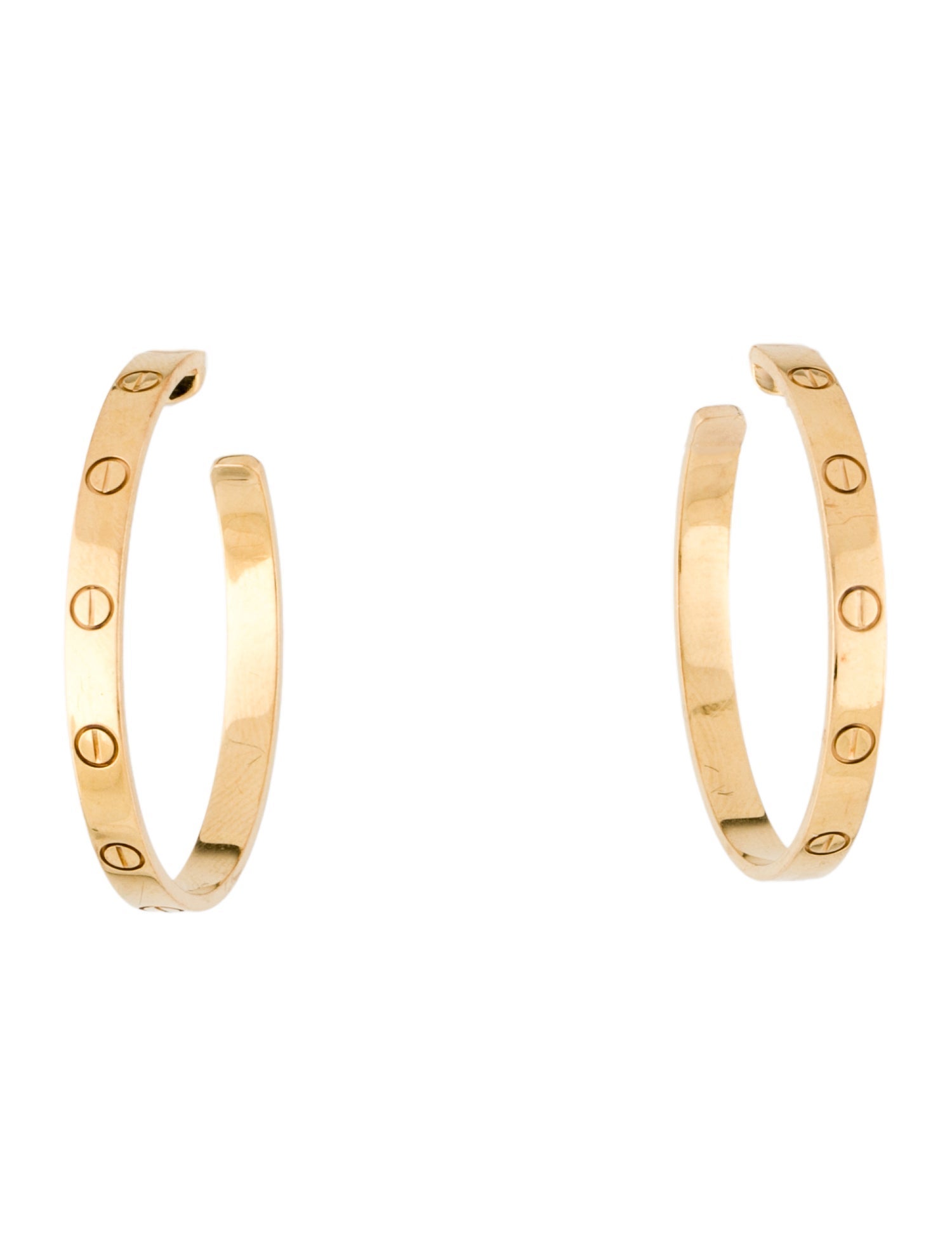 Cartier LOVE Hoop Earrings, Large Model