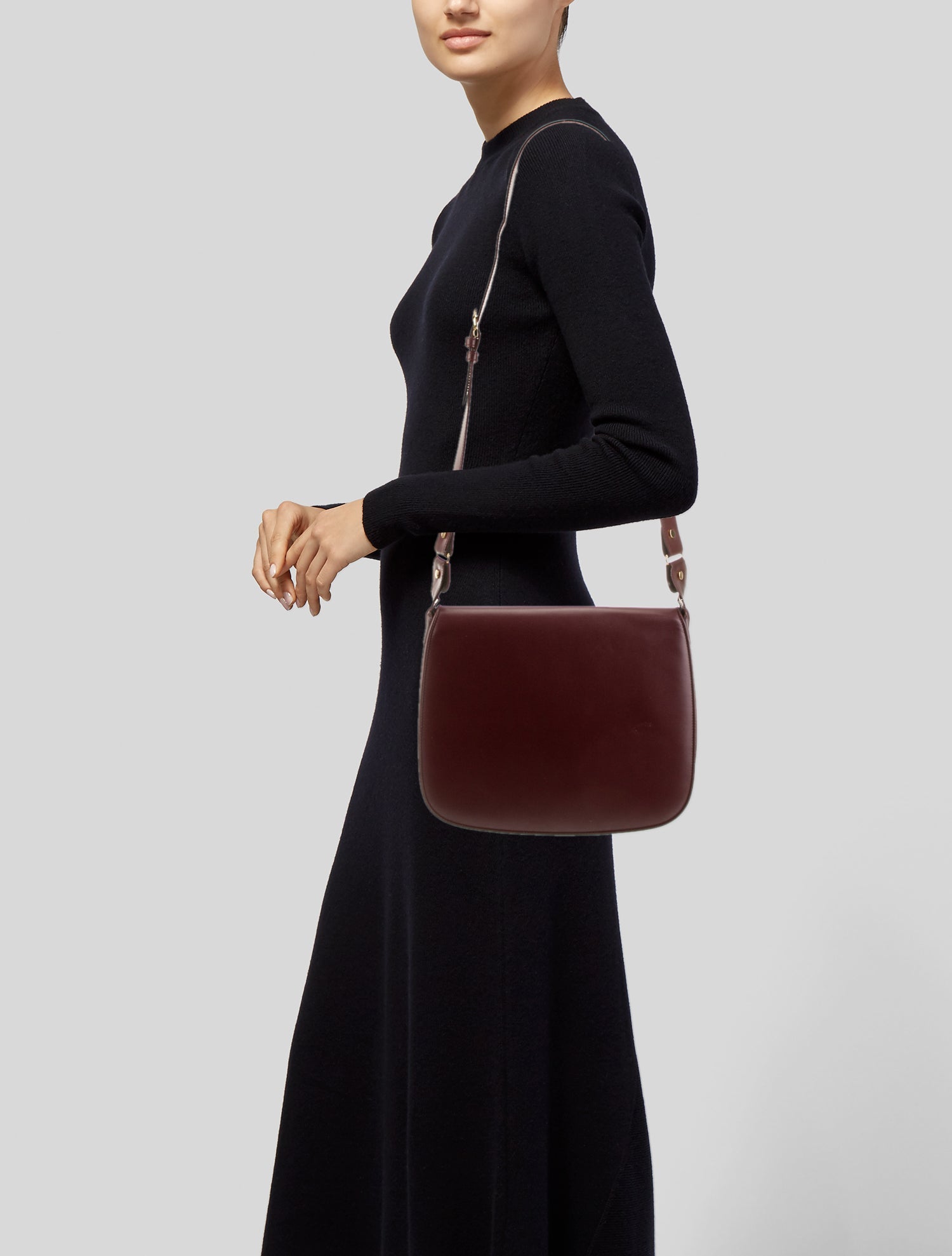 Cartier Leather Crossbody Bag