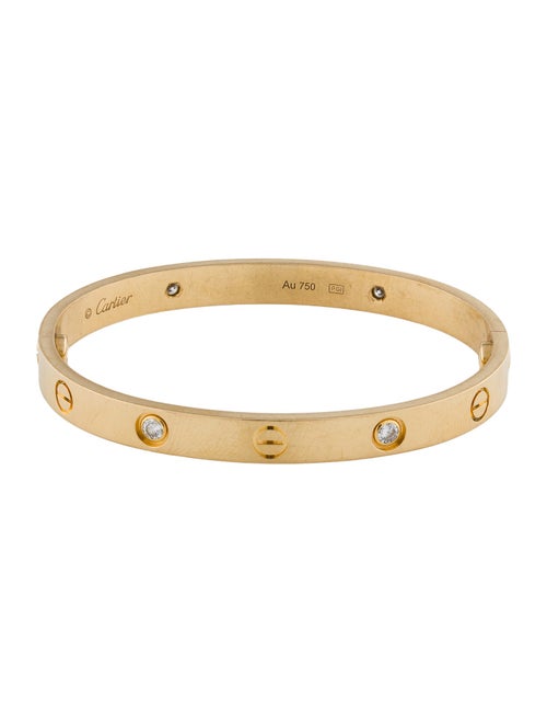 Cartier 4 Diamond Classic LOVE Bracelet