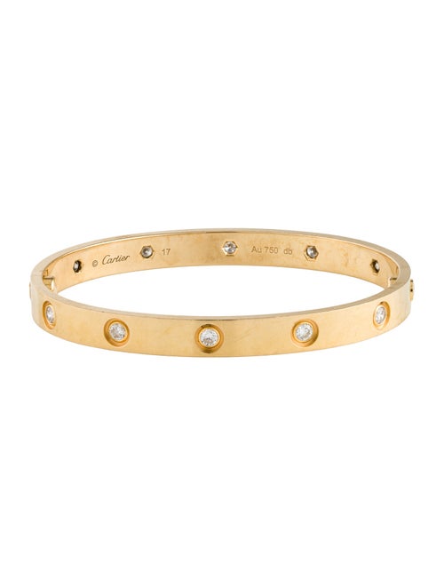 Cartier 10 Diamonds LOVE Bracelet, Classic Model