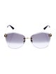 Cartier 18K Panthère de Cartier Oversize Sunglasses