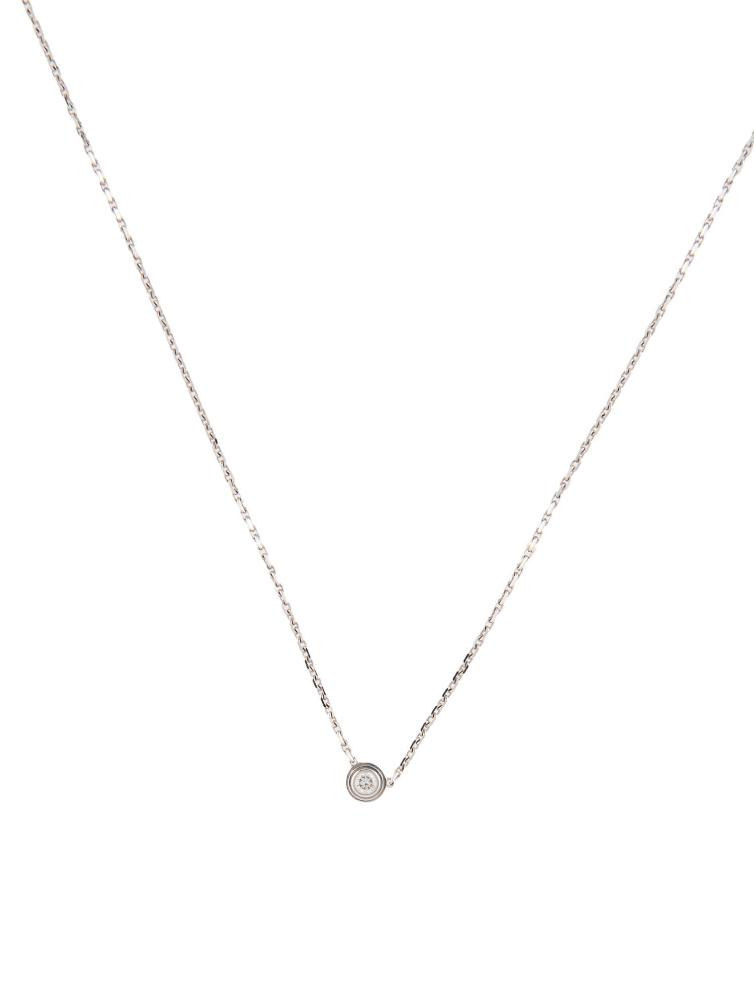 Cartier d'Amour Diamond Pendant Necklace, Mini Model