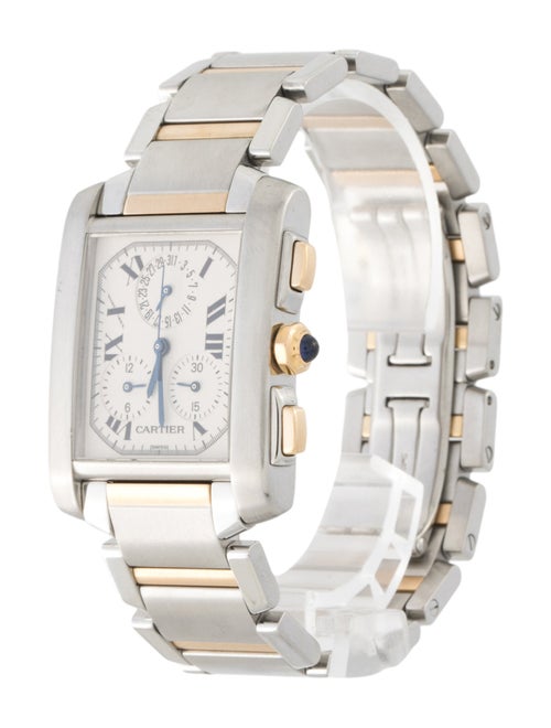 Cartier Tank Française Chronoreflex Watch