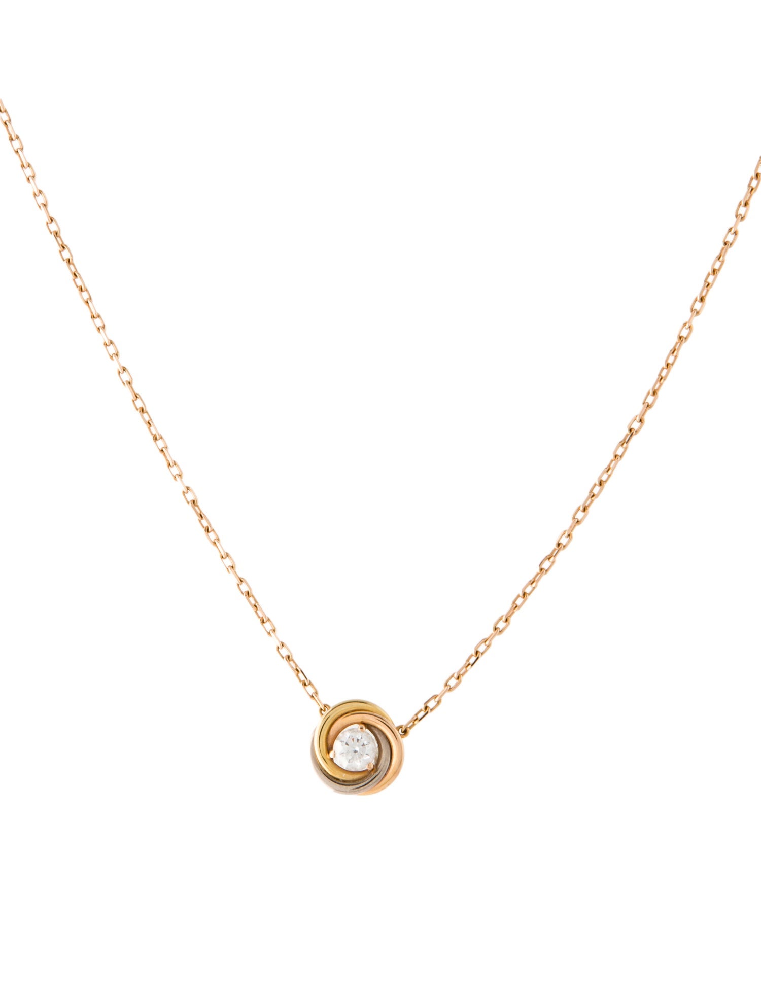 Cartier 1 Diamond Trinity Pendant