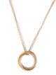 Cartier Diamond Trinity Pendant Necklace