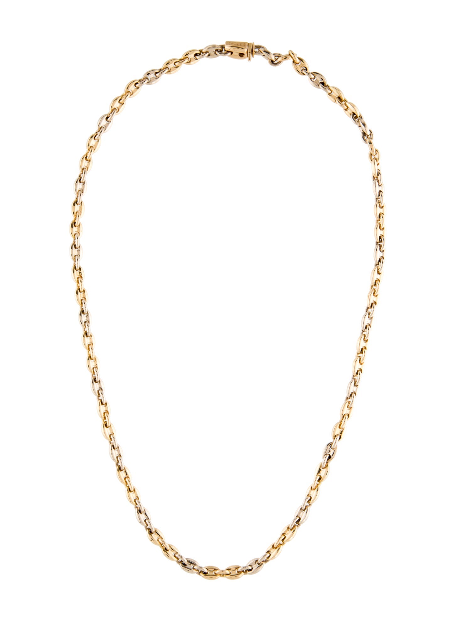 Cartier Vintage Mariner Link Chain Necklace