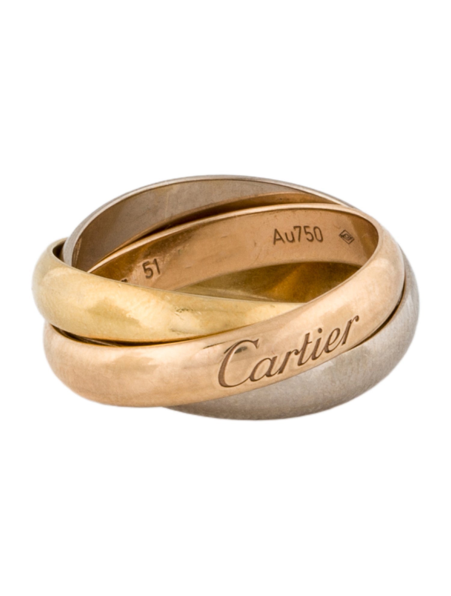 Cartier Trinity Ring, Classic Model