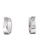 Cartier 2 Diamond Classic LOVE Hoop Earrings