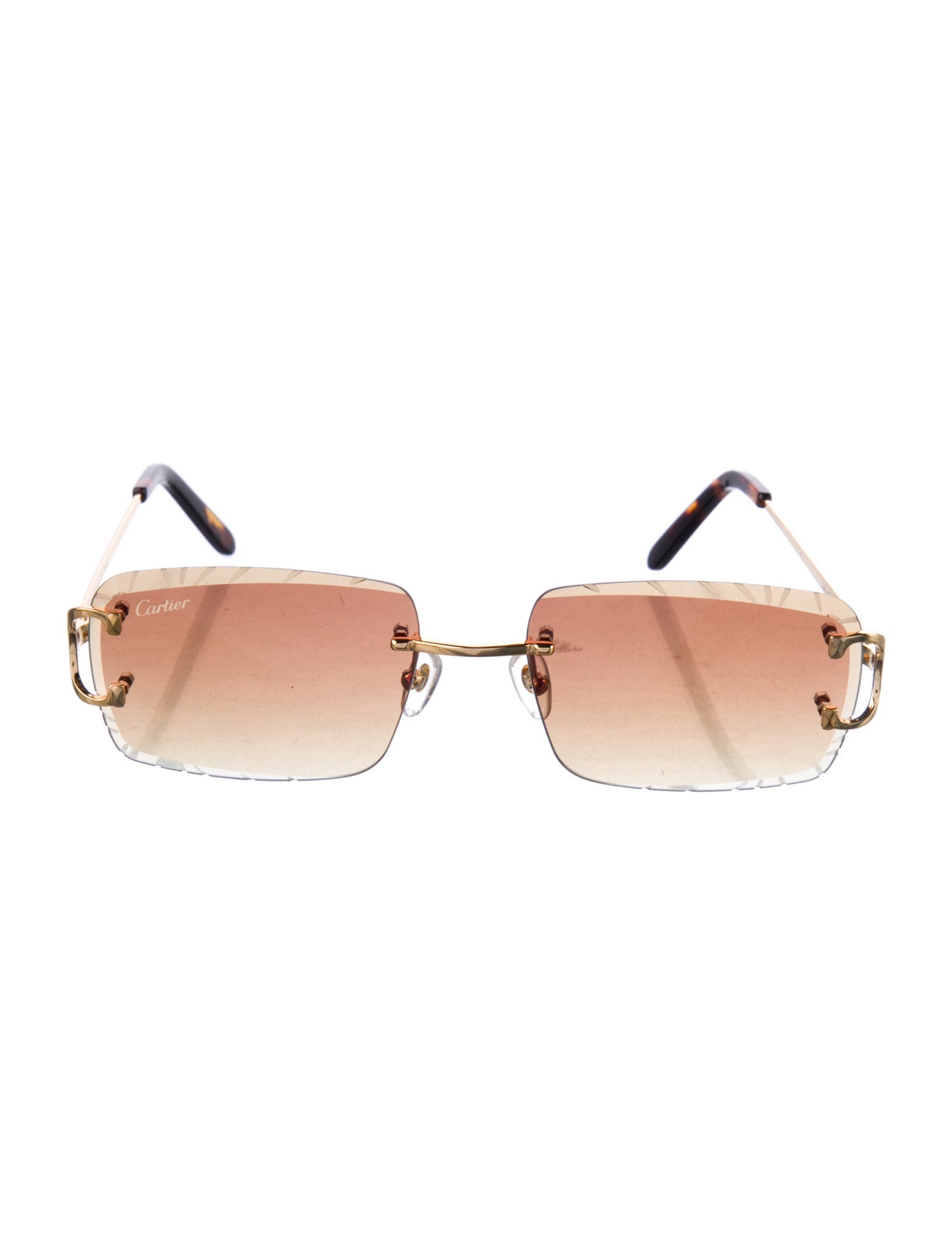 Cartier Square Tinted Sunglasses