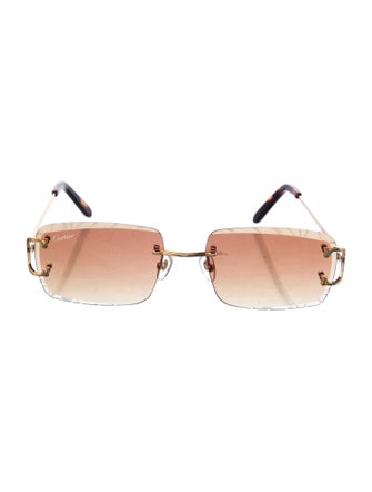 Cartier Square Tinted Sunglasses