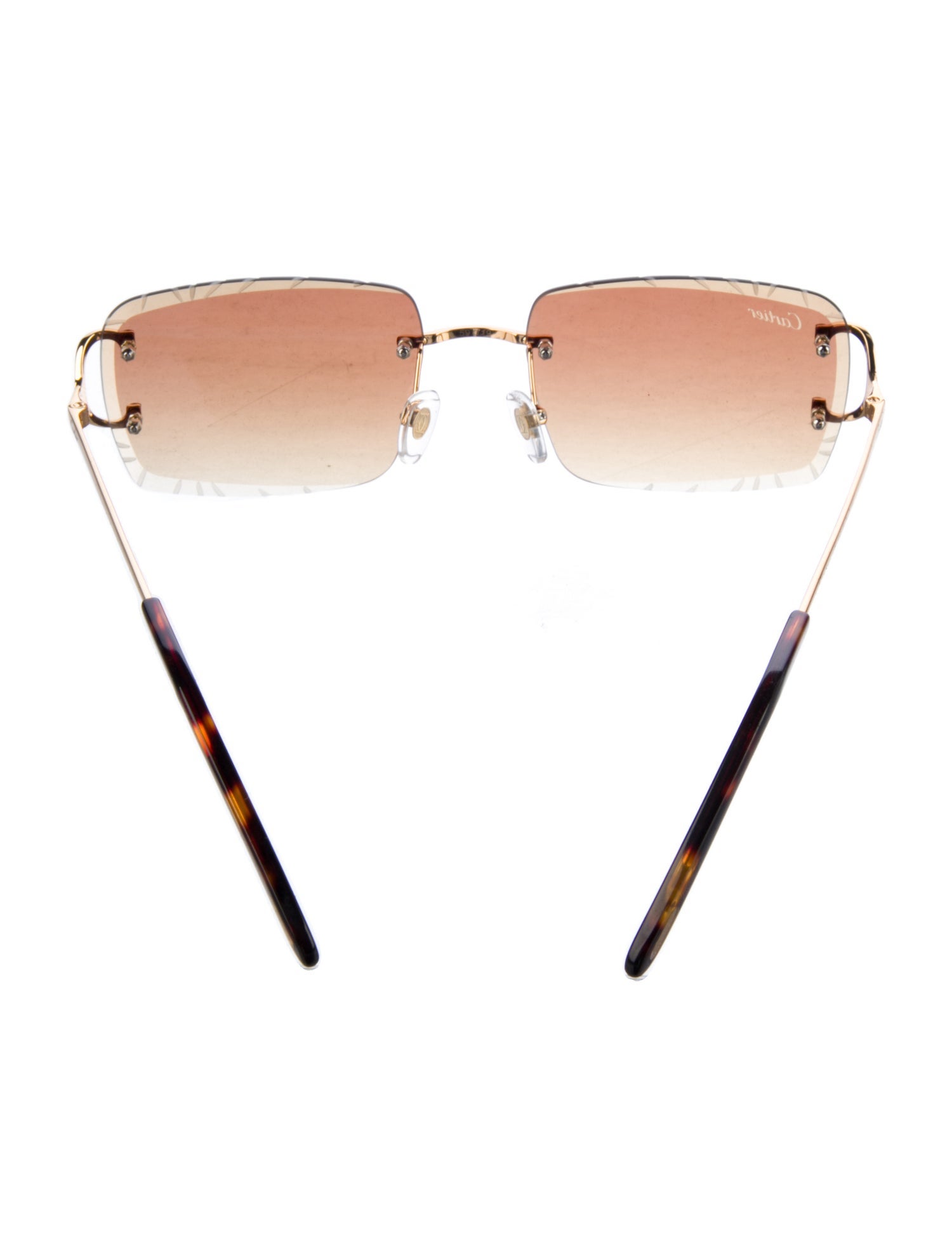 Cartier Square Tinted Sunglasses
