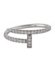 Cartier Juste un Clou Ring, Small Model, Half-Paved