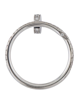 Cartier Juste un Clou Ring, Small Model, Half-Paved