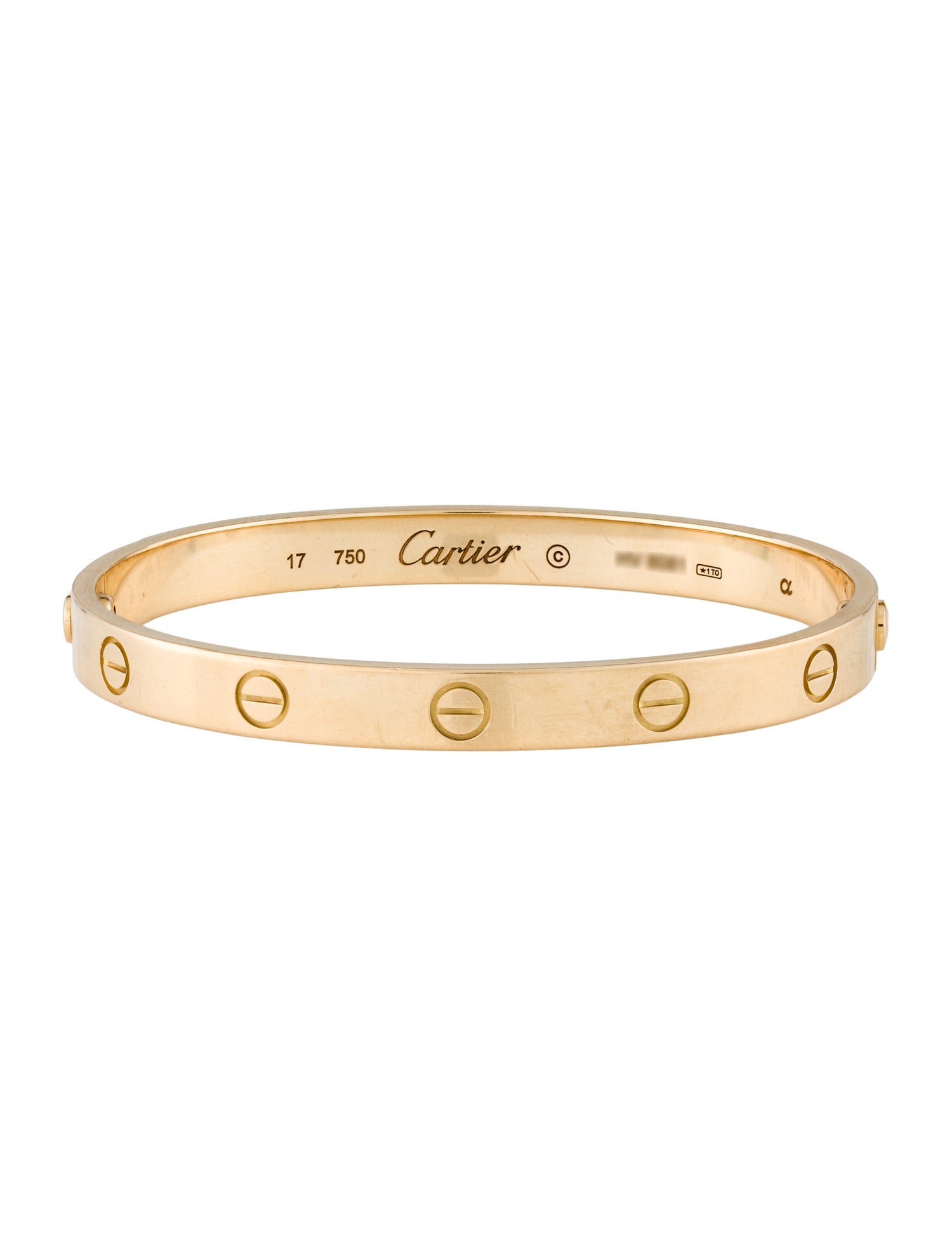Cartier LOVE Bracelet, Classic Model