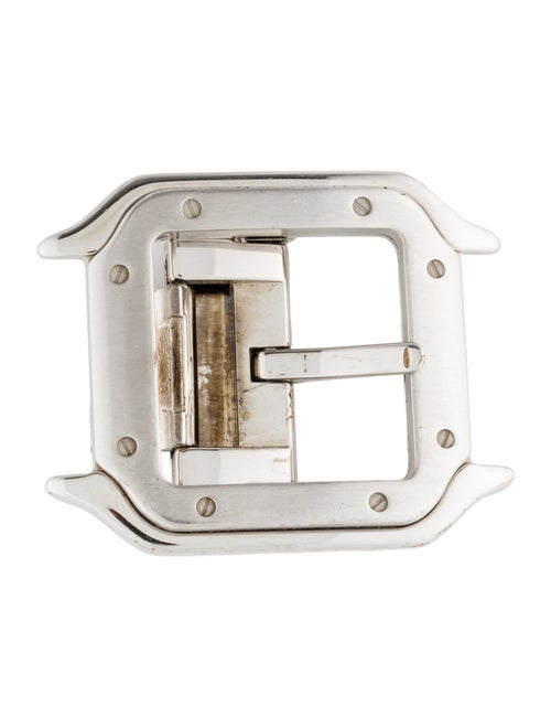 Cartier Silver-Tone Belt Buckle