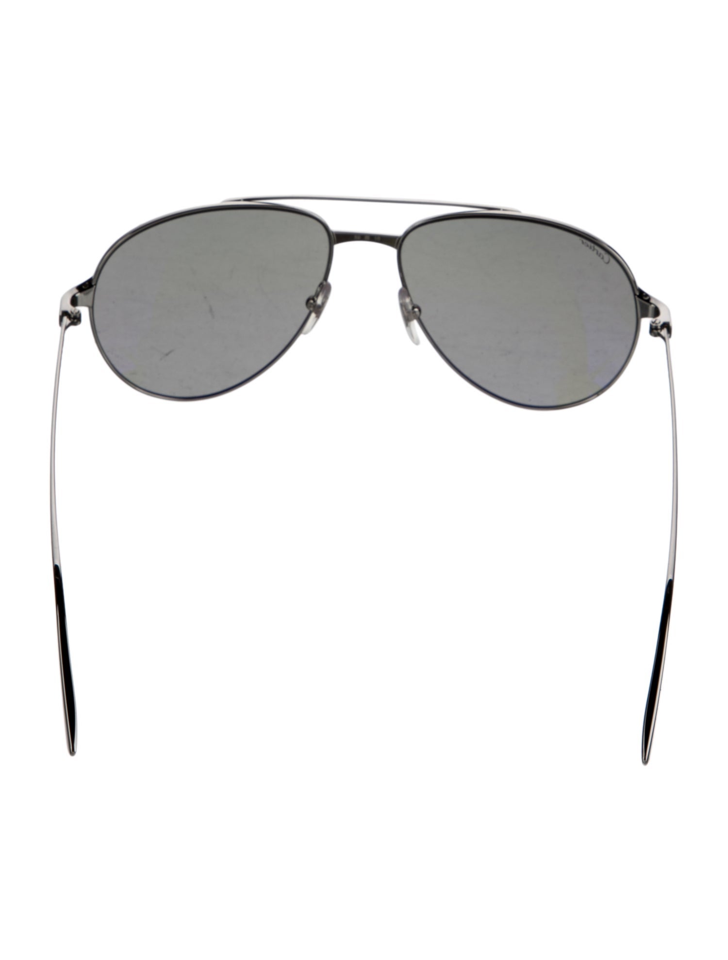 Cartier Aviator Mirrored Sunglasses w/ Tags