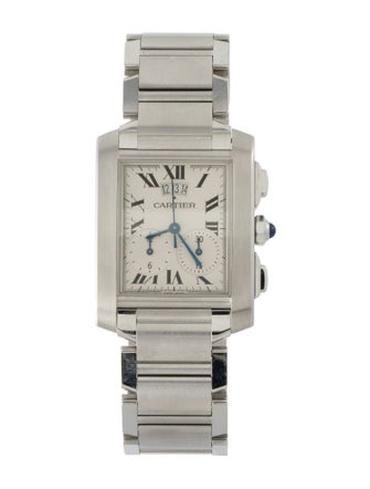 Cartier Tank Française Chronoflex Watch