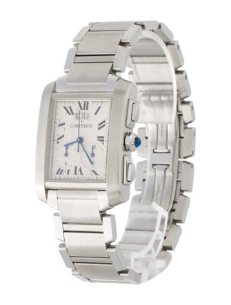 Cartier Tank Française Chronoflex Watch