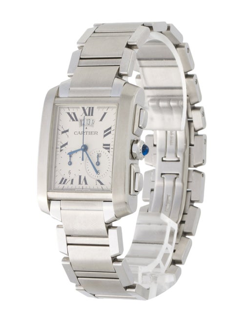 Cartier Tank Française Chronoflex Watch