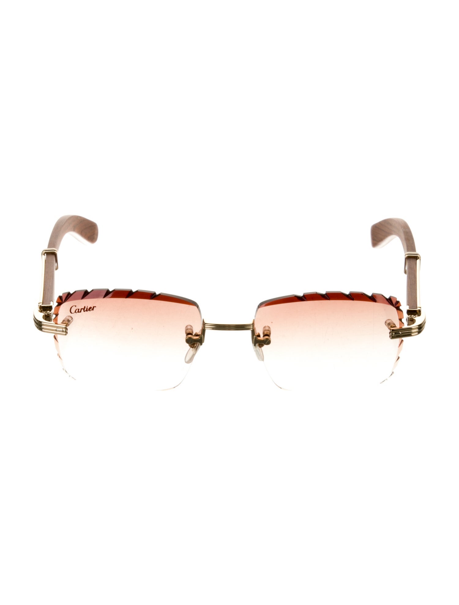 Cartier Square Gradient Sunglasses