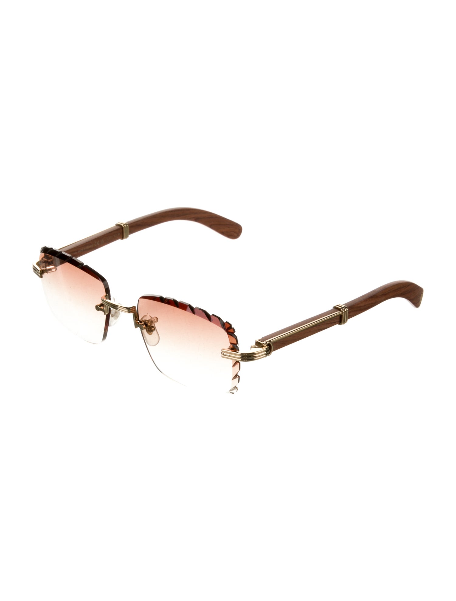 Cartier Square Gradient Sunglasses
