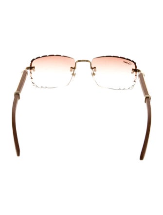 Cartier Square Gradient Sunglasses