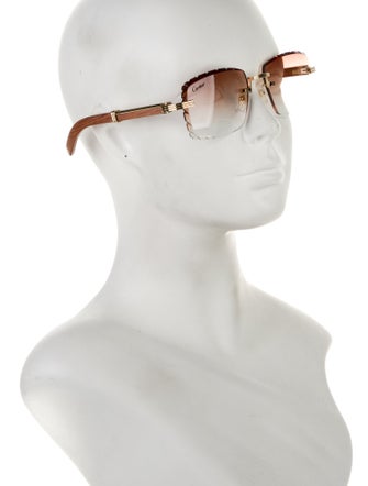 Cartier Square Gradient Sunglasses