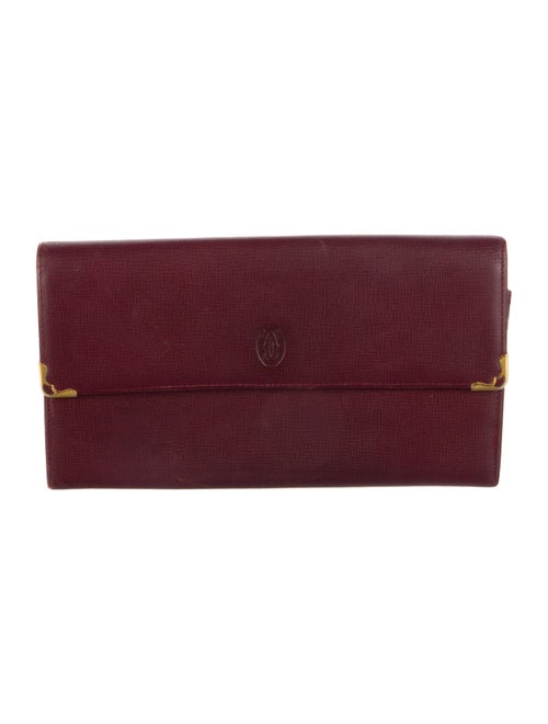 Cartier Leather Printed Continental Wallet