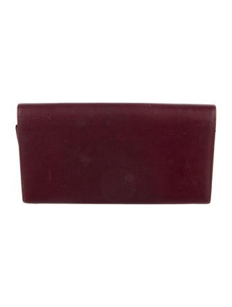 Cartier Leather Printed Continental Wallet