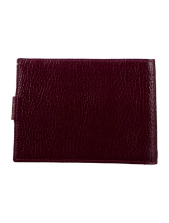 Cartier Leather Printed Bifold Wallet