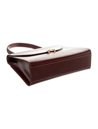Cartier Leather Top Handle Bag