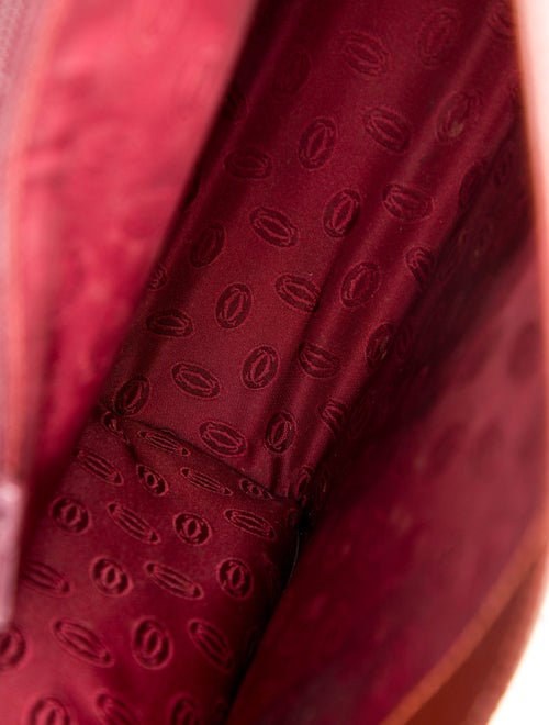 Cartier Leather Top Handle Bag