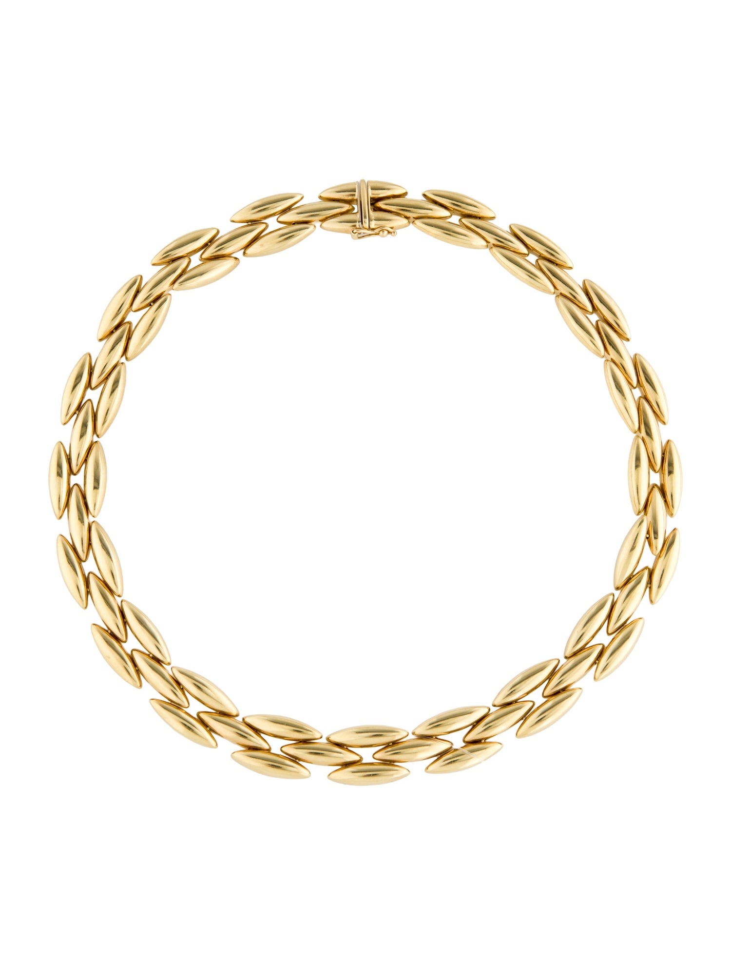 Cartier Vintage Gentiane Link Necklace